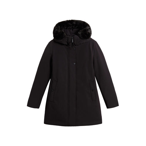 Woolrich Parka Parka Donna Firth con pelliccia Nero A24 - WOOLRICHCFWWOU1017FRUT3496 - 100 - XS - Francavilla Moda